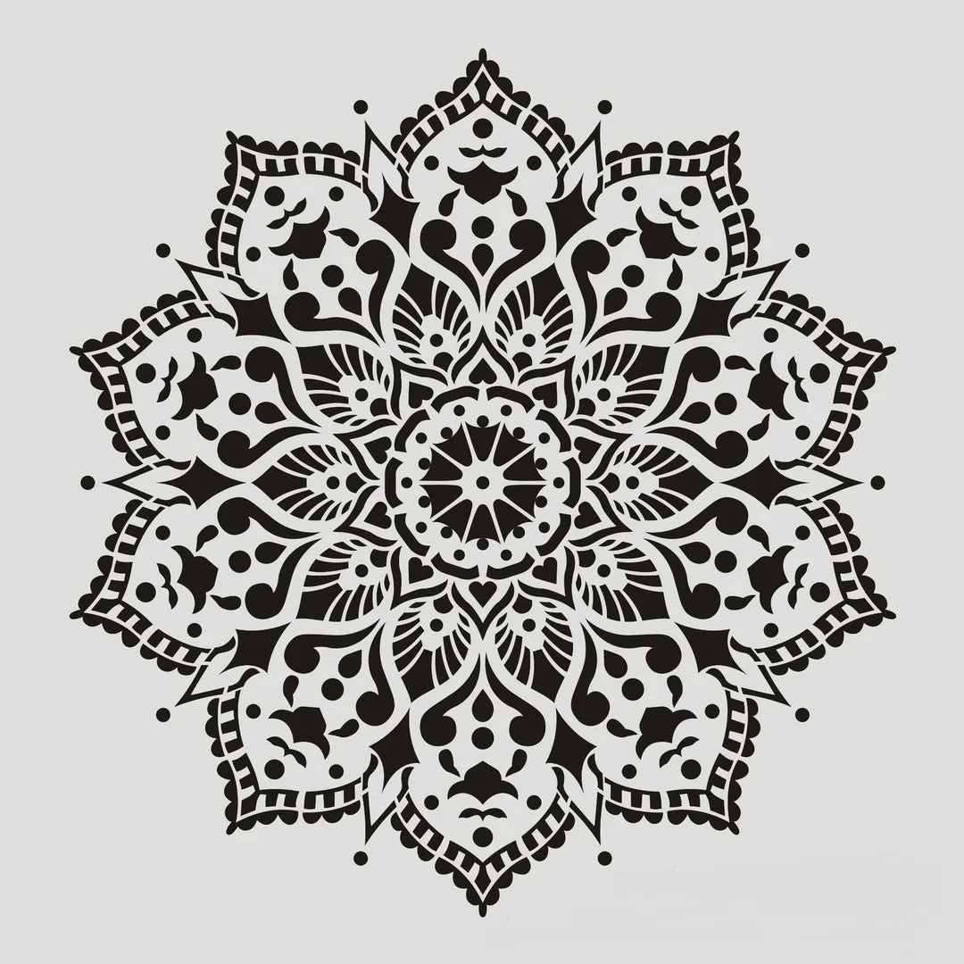 Revada Decor Mandala Stencil Art Kit 1 / 50% Korting Diy