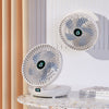 Multi Fan Multifunctionele Opvouwbare Ventilator Wit + Blauw / Draadloos Gesundheit & Schönheit