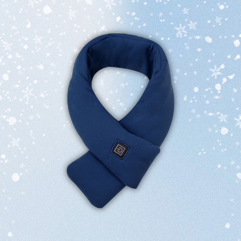 Heatingscarf Oplaadbare Warme Sjaal Blauw