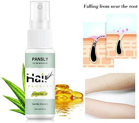 Pansly® Natuurlijke Ontharings-Spray <Br><Br>Mijn Huid Is Nog Nooit Zo Mooi Glad Geweest! Leah D.