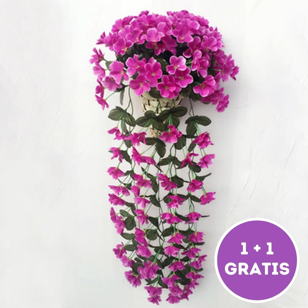 Hangflower - Prachtige Kunstbloemen Voor Binnen En Buiten (Laatste Dag 1+1 Gratis) Lila