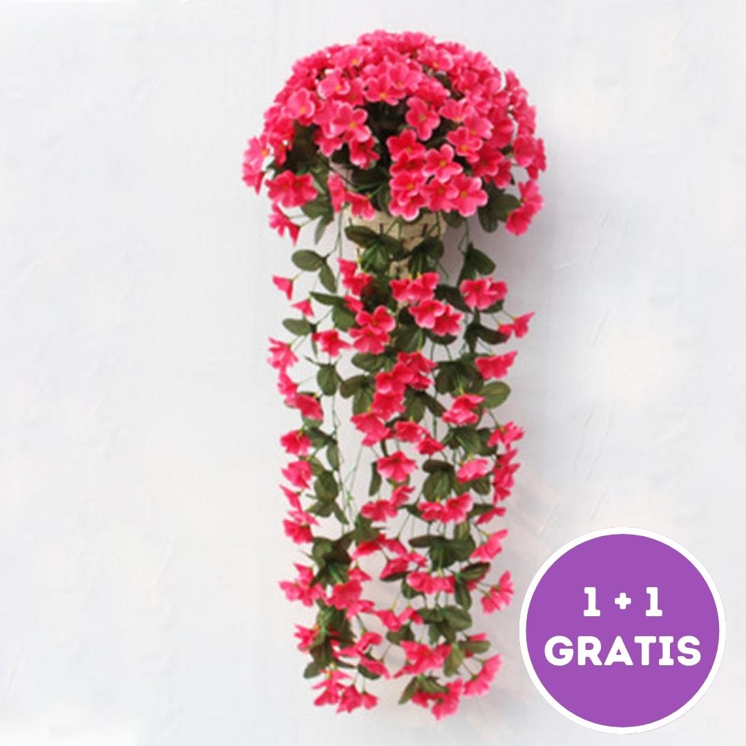 Hangflower - Prachtige Kunstbloemen Voor Binnen En Buiten (Laatste Dag 1+1 Gratis) Felroze