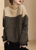 Lilyluxe® Fashion Khaki Schildpad Hals Pullover S / A16