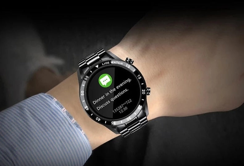 Smartwatch Deluxe | Multi-Functioneel & Luxe Uitstraling
