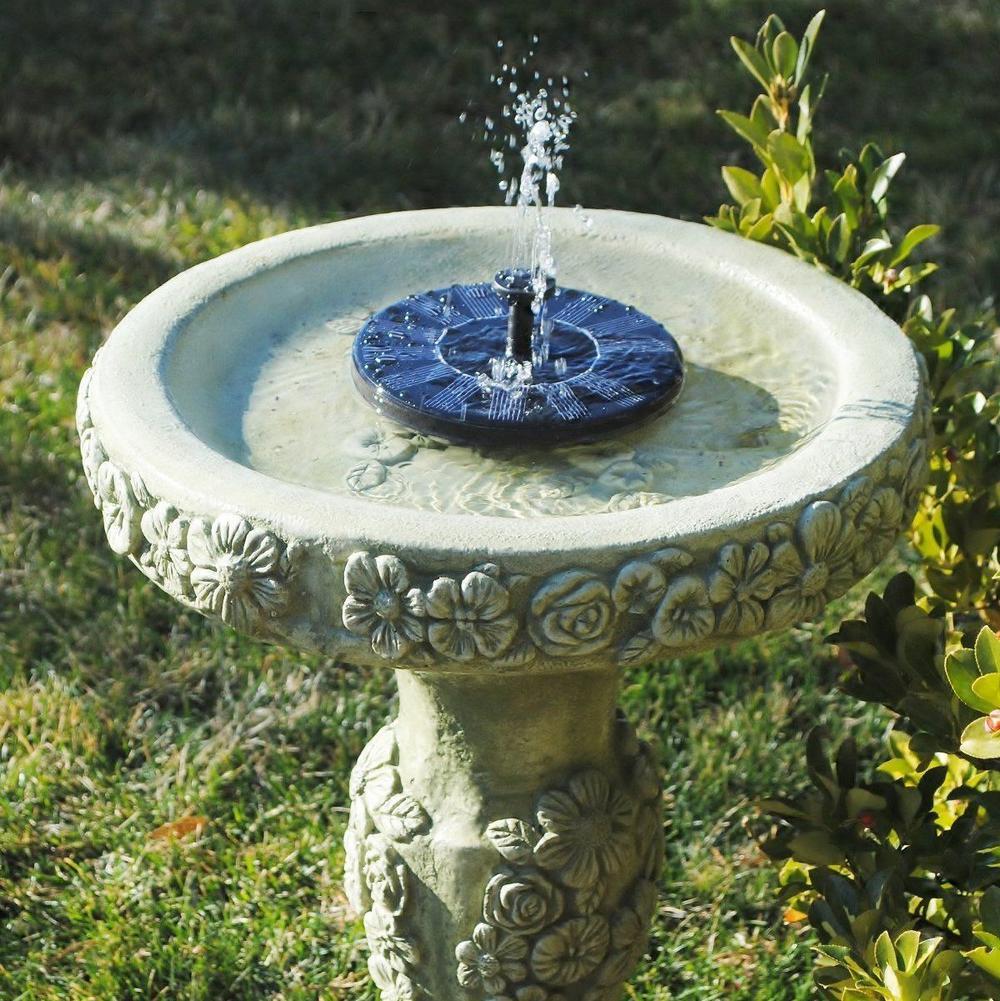Solar-Powered Fountain - Een Prachtige Waterpartij Voor Uw Tuin!