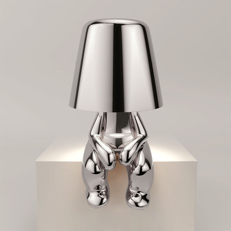 Revada Mr Lamp [Laatste Voorraad] Zittend Silver