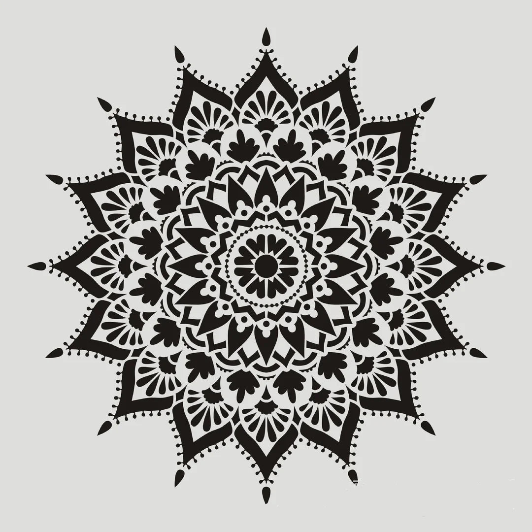Revada Decor Mandala Stencil Art Kit 2 / 50% Korting Diy