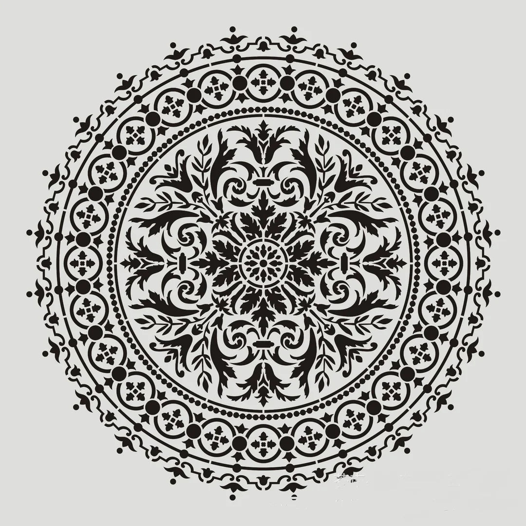 Revada Decor Mandala Stencil Art Kit 3 / 50% Korting Diy