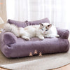 Afbeelding laden in Galerijviewer, Revada Zen Cats Sofa - Brengt Uw Katten Tot Rust Paars / L (Binnen 9Kg) Animals &amp; Pet Supplies