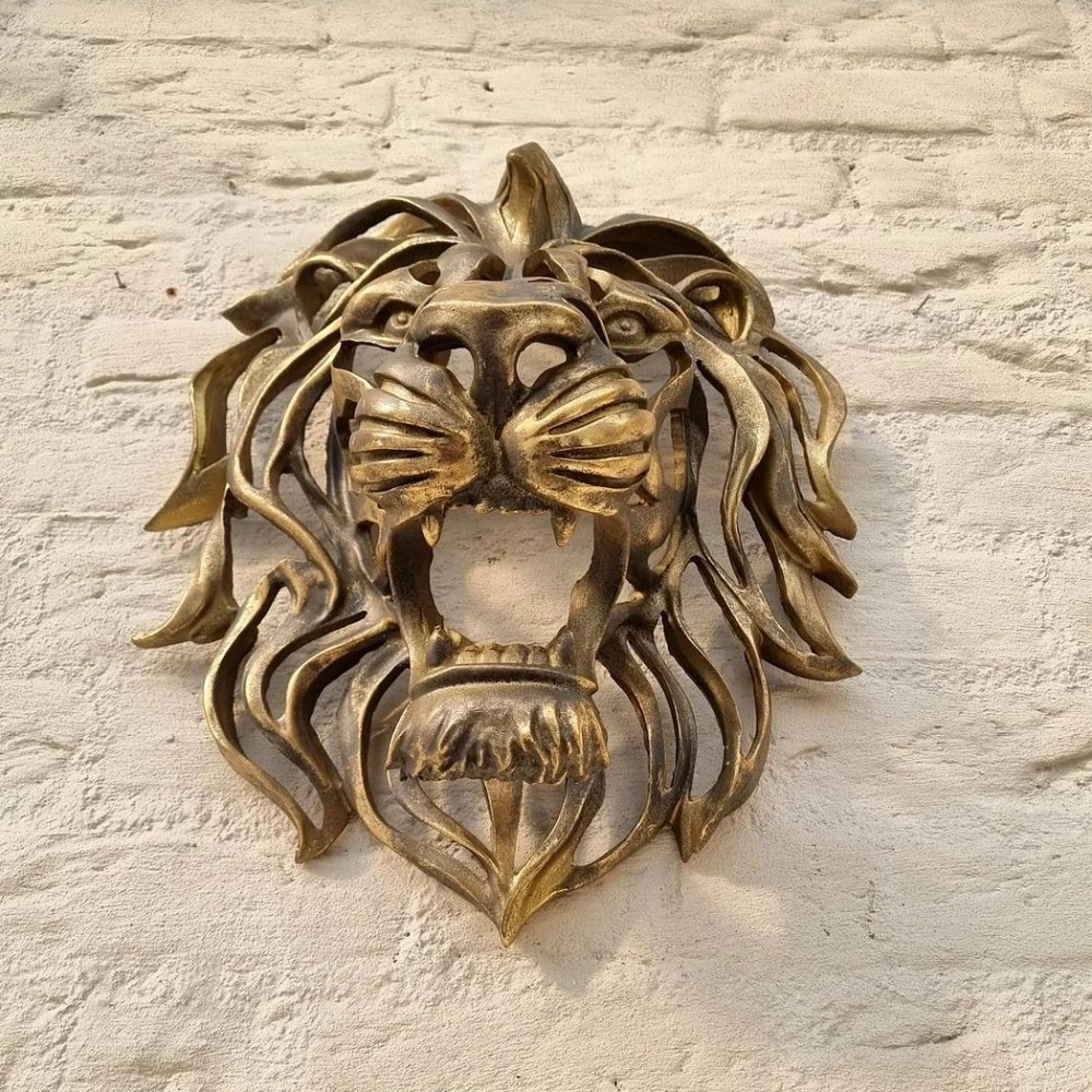 Lion Head - Een Uniek En Stijlvol Decoratiestuk Voor U
