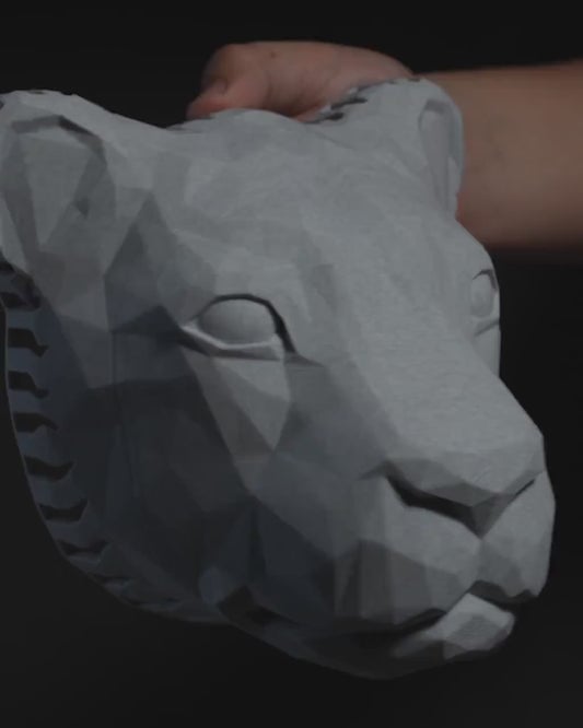 3D Dieren Led Wandlamp Zeearend & Nachtuil Leeuwenkop