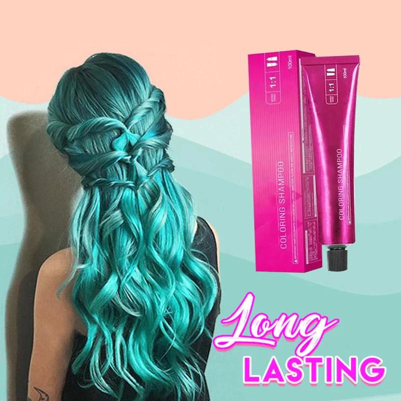 Colorup Haarkleur Shampoo (1+1 Gratis) Groen / Roze
