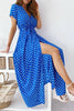 Afbeelding laden in Galerijviewer, Polka Dot Dress Blauw / S