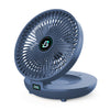 Multi Fan Multifunctionele Opvouwbare Ventilator Blauw + / Draadloos Gesundheit & Schönheit