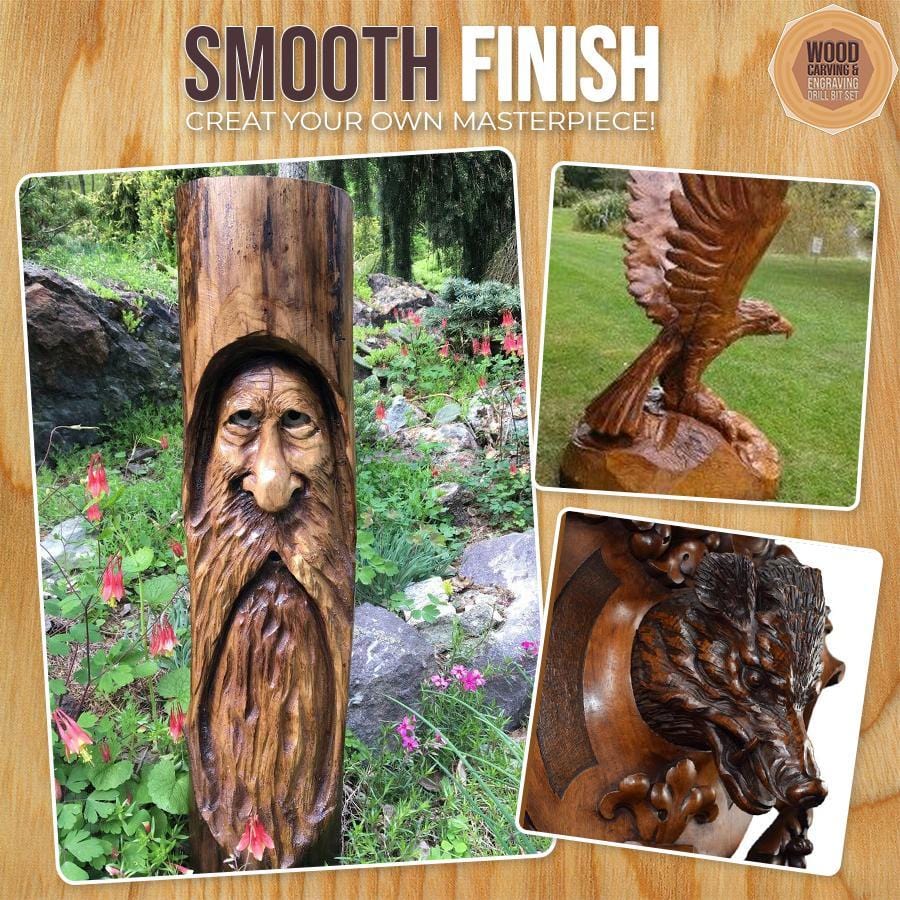 Woodcarver Snij & Graveer Boorset<Br><Br> Laatste Dag 50% Korting Wood Carving